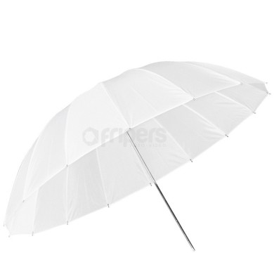 Rozptýlený deštník Mircopro 100cm bílá parabolický