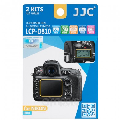 Sada obalů JJC LCD Nikon D810 polykarbonát
