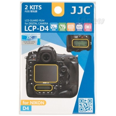 Sada obrazovky LCD JJC Nikon D4 polykarbonát