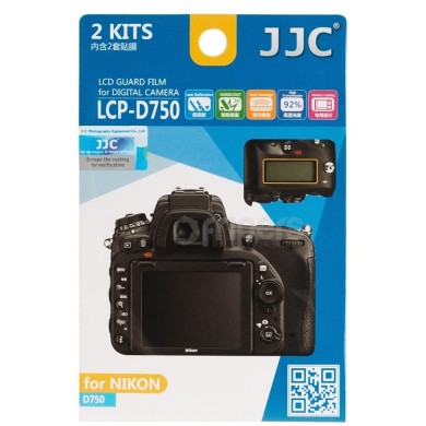 Sada obrazovky LCD JJC Nikon D750 polykarbonát