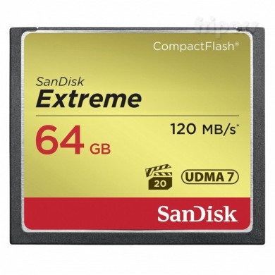 SanDisk UDMA 7 CF 64 GB Extreme 120 MB / s