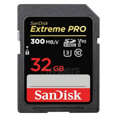 SDHC Memory Card SanDisk Extreme PRO 32GB 300/260MB/s