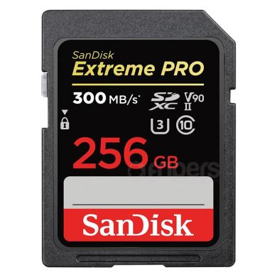 SDXC Memory Card SanDisk Extreme PRO 256GB 300/260MB/s