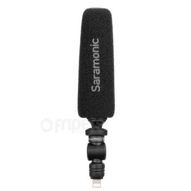 Shotgun condenser microphone Saramonic SmartMic5 Di for iphones and ipads