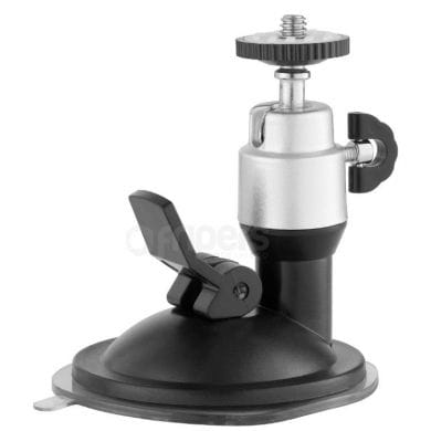 Suction cup mount holder FreePower 1/4", with mini ball head