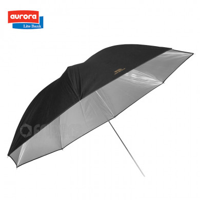 Deštník Aurora 105cm stříbrný