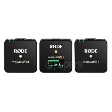 Wireless Microphone System Rode Wireless GO II with two transmitters