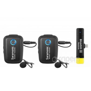 Wireless Microphone System Saramonic Blink500 B4 (TX + TX + RXDI)